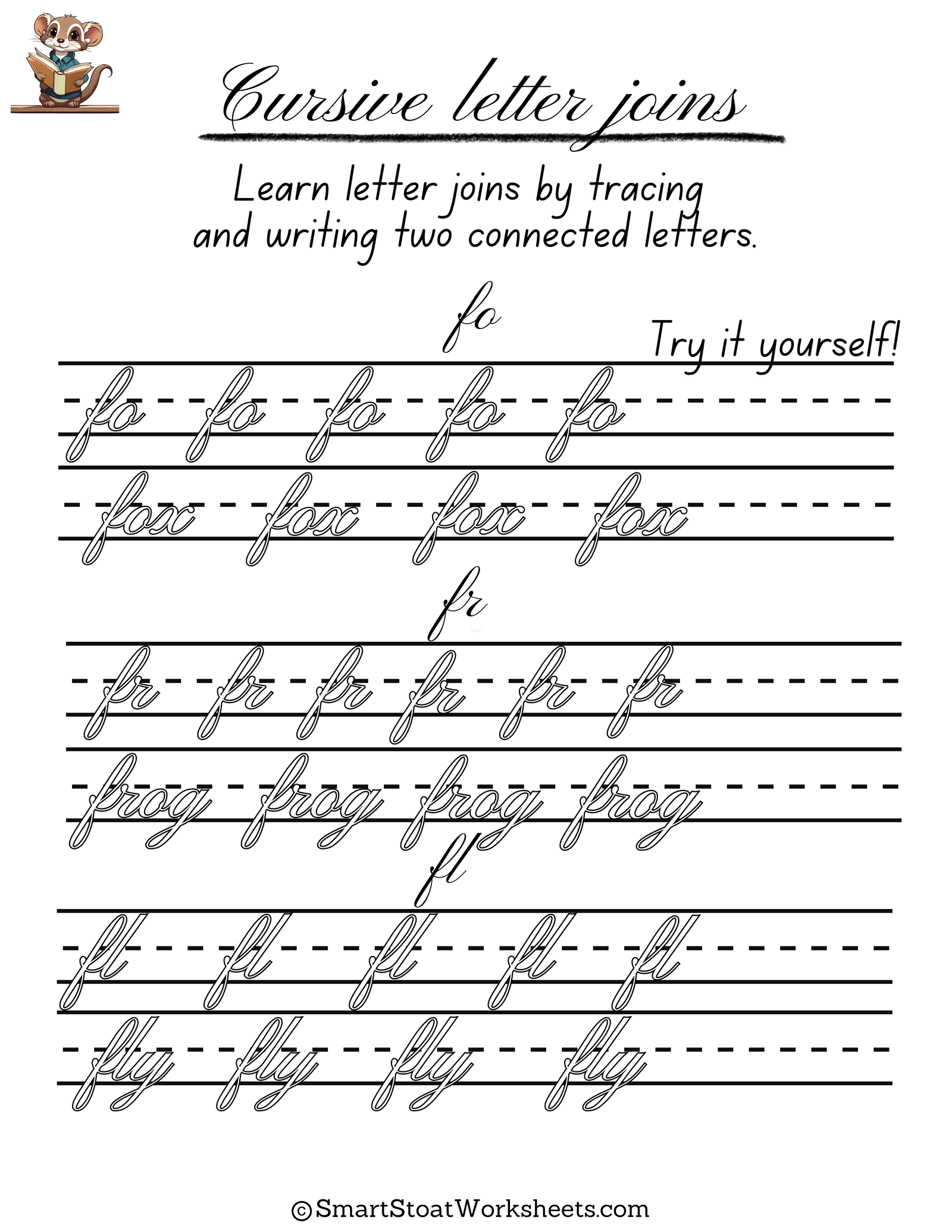 Cursive Letter Connections