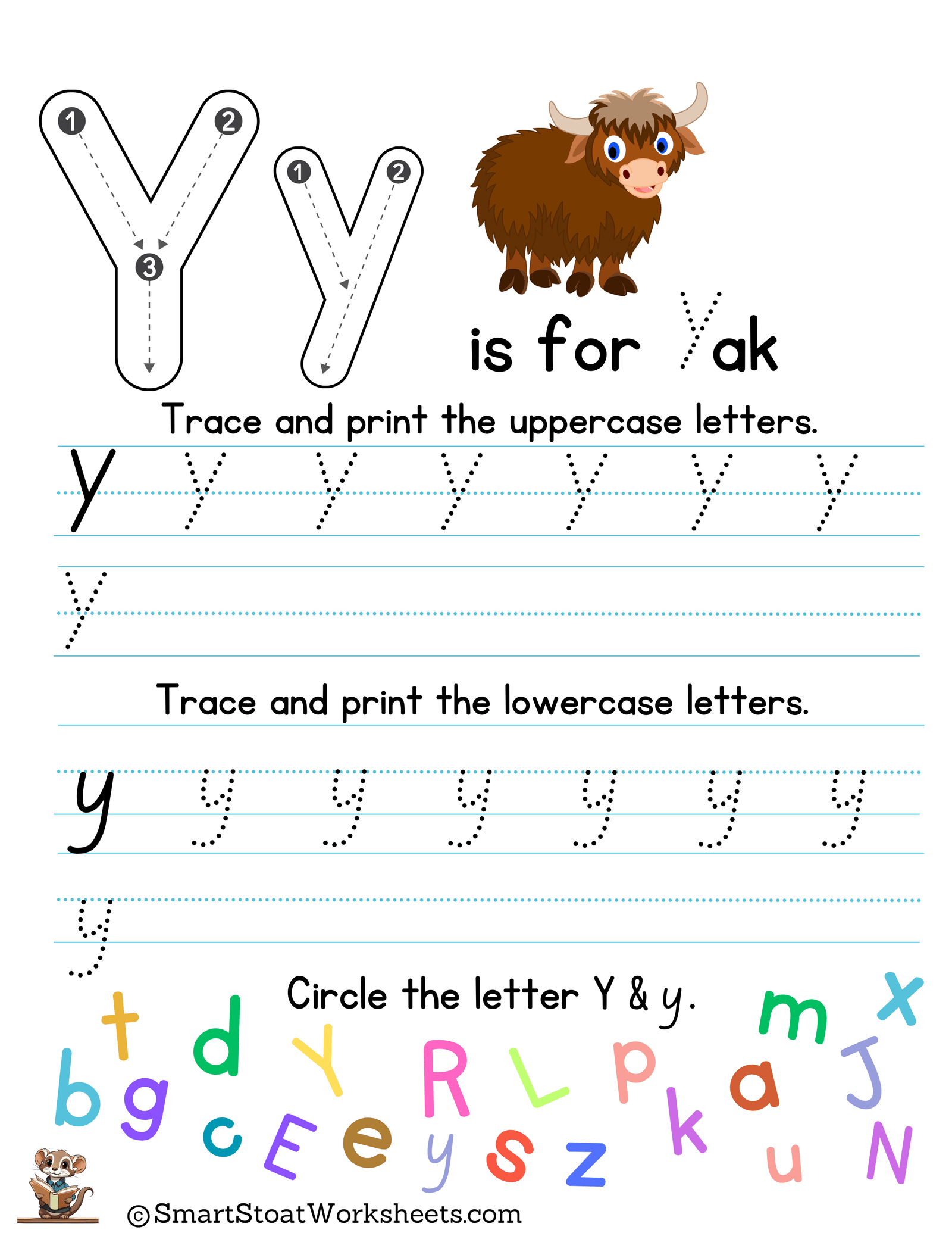 Printing Letters Of The Alphabet