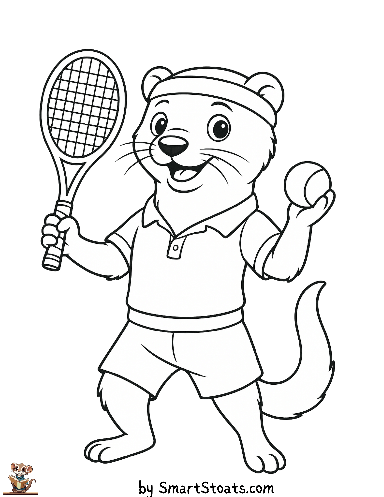 Free Printable Sports Coloring Pages for Kids | By Smart Stoats